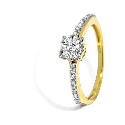 Vynímočný diamantový prsteň