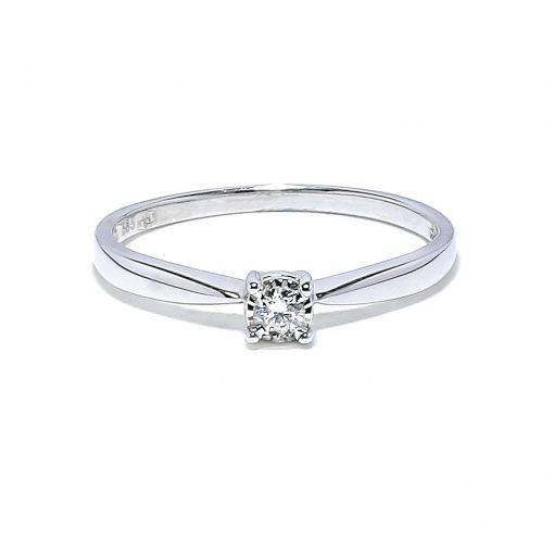 Luxusný diamantový prsteň
