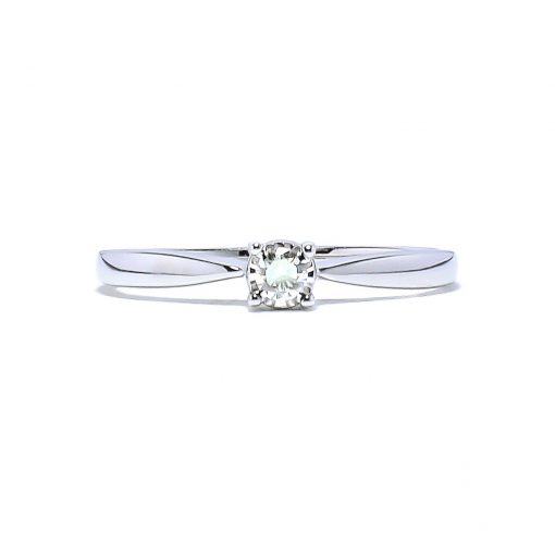 Luxusný diamantový prsteň
