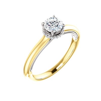 Nádherný diamantový prsteň